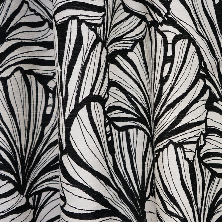 LEAVES 98SJ101 by JF Fabric JF Studio 50% Cotton, 41% Polyester, 9% Viscose India Horizontal: 25 and Vertical: 28.625 52 - Fabric Carolina -