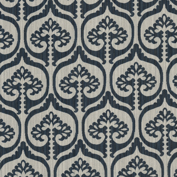 Ledbury 1 Slate by Stout Fabric Stout Fabric Ledbury 1 SlateFabric Living Is Easy Haze/Indigo 99%Pol 1%Lin China </p><p>Repeat: H: 9.5, V: 1.75 54 in - Fabric Carolina -