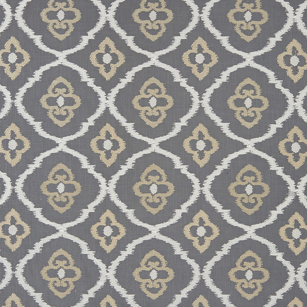 LEDUC 97J8201 by JF Fabric Ambrosia 75% Viscose, 25% Linen India Horizontal: 10.5 and Vertical: 9.5 55 - Fabric Carolina -