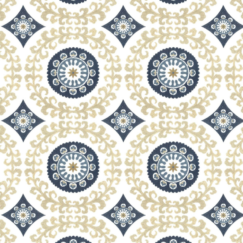 Legal 1 Federal by Stout Fabric COMFORTABLE LIVING BLUE LAGOON 100%COT %BEMB INDIA </p><p>Repeat: 12.625 51 in - Fabric Carolina -