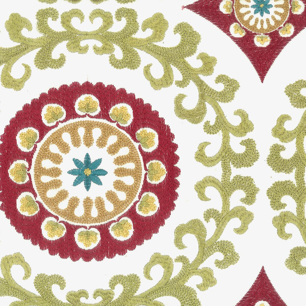 Legal 3 Berry by Stout Fabric EMBROIDERY IV 100%COT %BEMB INDIA </p><p>Repeat: 12.625 51 in - Fabric Carolina -