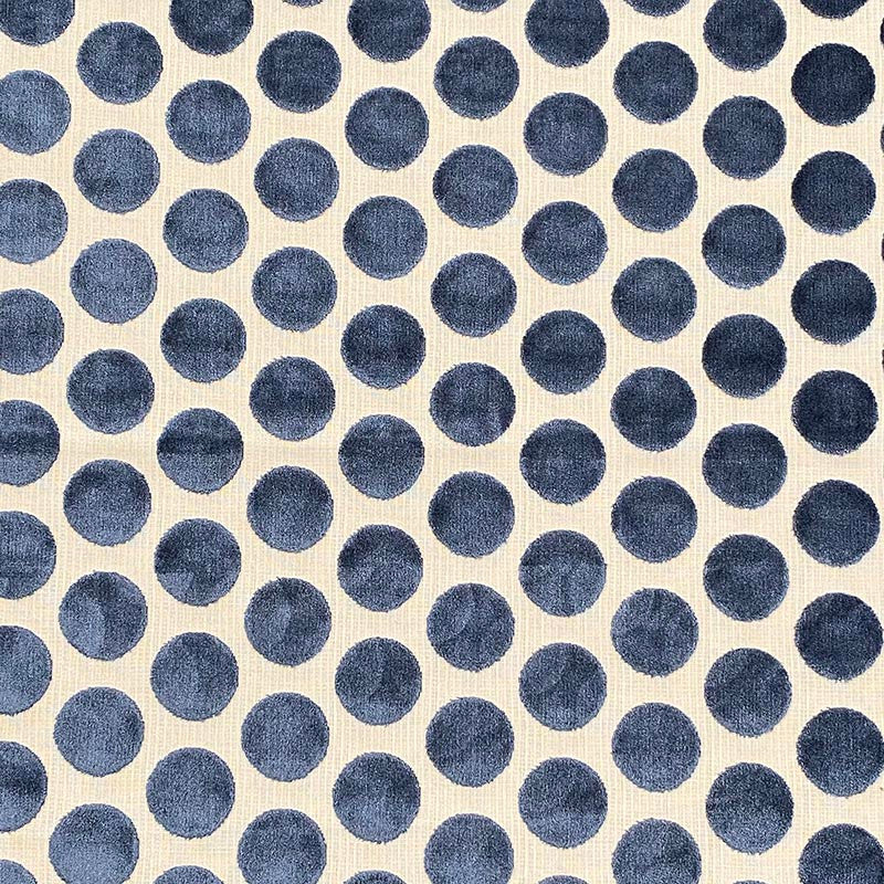 Legacy Blue by Magnolia Fabric - 65Visc35Poly India 15000 Horizontal: 3.5 and Vertical: 2.25 54" - Fabric Carolina -