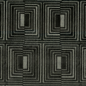 Lenox 98 Charcoal by ABBEYSHEA Fabric