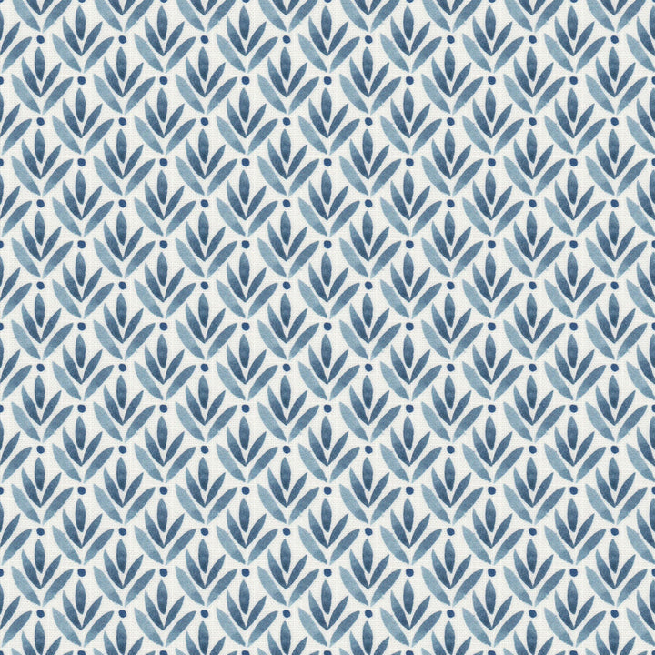 Leominster 1 Bluebird by Stout Fabric Stout Fabric Leominster 1 BluebirdFabric Rainbow Library Powder/Wedgewood 100%Cot Spain </p><p>Repeat: H: 1.5, V: 3.75 54 in - Fabric Carolina -