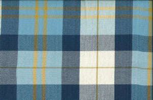 Leo Dream Blue 511 by Norbar Designer Fabric MACBETH 100% COTTON INDIA 9"V 9"H 54 - Swanky Fabrics -