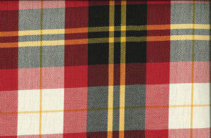 Leo Rouge 324 by Norbar Designer Fabric MACBETH 100% COTTON INDIA 9"V 9"H 54 - Swanky Fabrics -