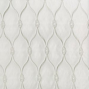 Lerner Snow White by Norbar Fabric VERONA 99% POLYESTER 1% LUREX CHINA 15,000 WYZENBEEK </p><p>Repeat: 7 1/2"V 3 1/4"H 58 - Fabric Carolina -