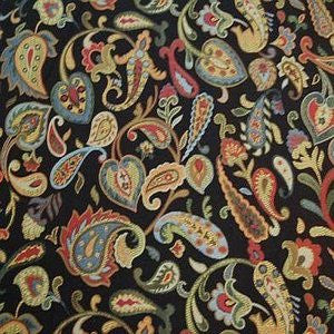 Levin Black by Norbar Fabric CASCADE 10% POLYESTER CHINA 55,000 WYZENBEEK </p><p>Repeat: V-19" H-29" 58" - Fabric Carolina -