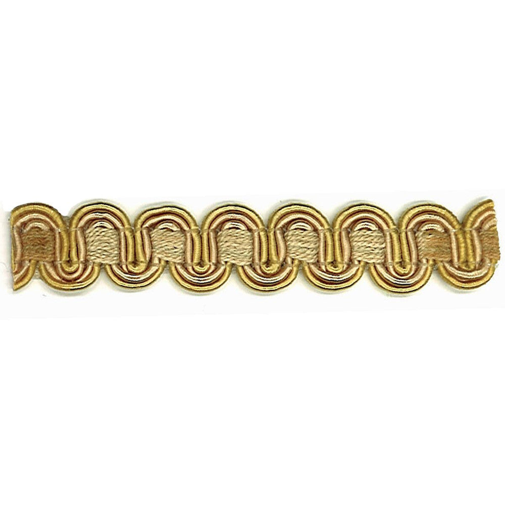 Lexington 10 Amber by Stout Trim Art Of Design Trim-2 Tapes 100% Spun Viscose CHINA Horizontal: 0 and Vertical: 0 0.38 in - Fabric Carolina -