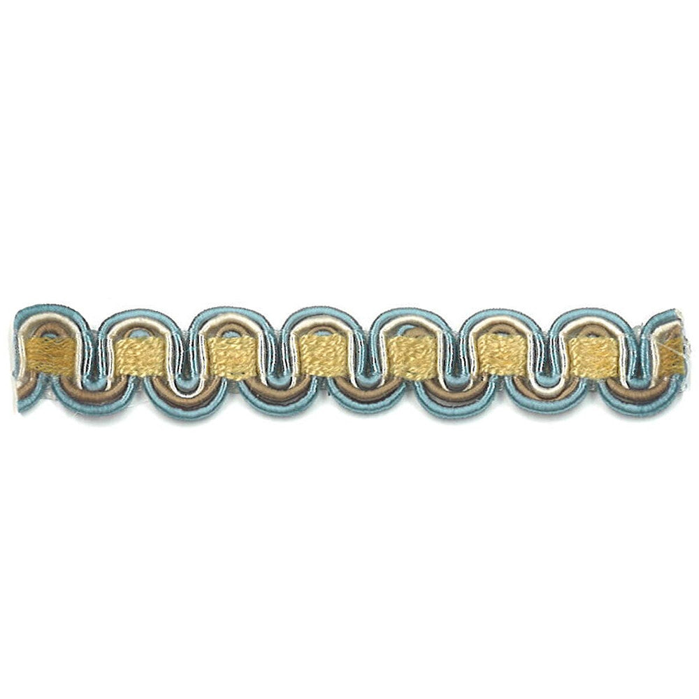 Lexington 13 Cornflower by Stout Designer Trim ART OF DESIGN TRIM-2 TAPES 100%SVI CHINA </p><p>Repeat: 0 0.38 in - Swanky Fabrics -