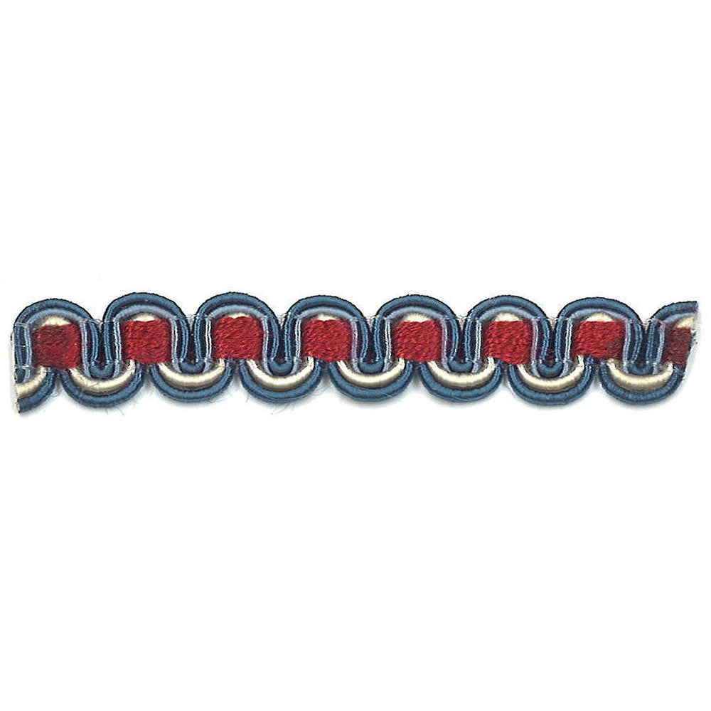 Lexington 19 Americana by Stout Trim Stout Trim Lexington 19 AmericanaTrim ART OF DESIGN TRIM-2 TAPES 100%SVI CHINA </p><p>Repeat: H: 0.000, V: 0.000 0.38 in - Fabric Carolina -