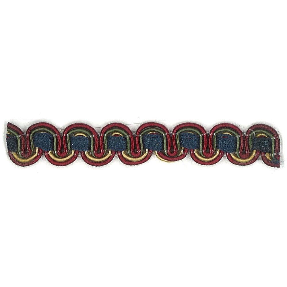 Lexington 21 Jewel by Stout Trim Stout Trim Lexington 21 JewelTrim ART OF DESIGN TRIM-2 TAPES 100%SVI CHINA </p><p>Repeat: H: 0.000, V: 0.000 0.38 in - Fabric Carolina -