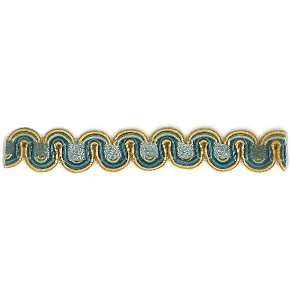 Lexington 22 Seashore by Stout Designer Trim ART OF DESIGN TRIM-2 TAPES 100%SVI CHINA Horizontal: 0.000 and Vertical: 0.000 0.38 in - Swanky Fabrics -