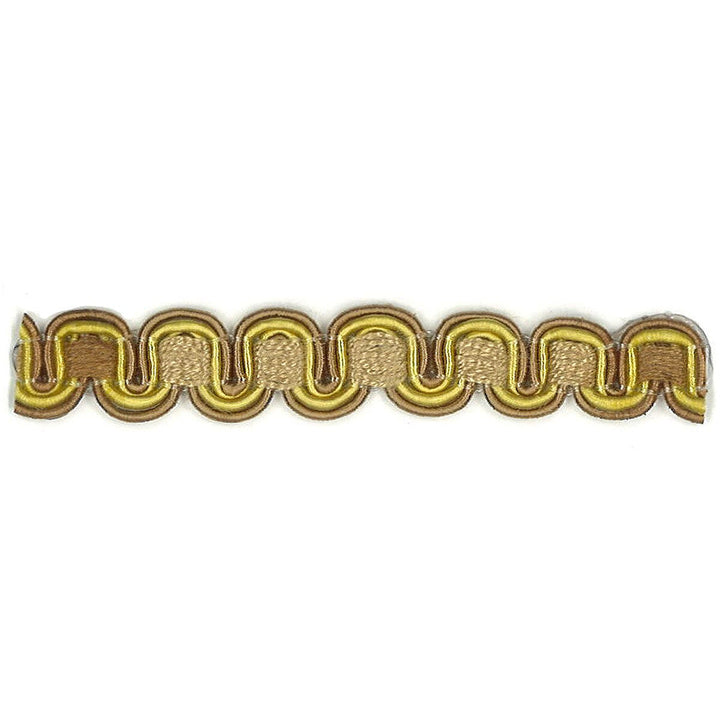 Lexington 29 Fawn by Stout Designer Trim ART OF DESIGN TRIM-2 TAPES 100%SVI CHINA Horizontal: 0 and Vertical: 0 0.38 in - Swanky Fabrics -