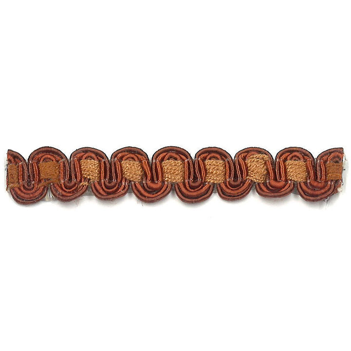 Lexington 2 Paprika by Stout Trim ART OF DESIGN TRIM-2 TAPES 100%SVI CHINA Horizontal: 0 and Vertical: 0 0.38 in - Fabric Carolina -