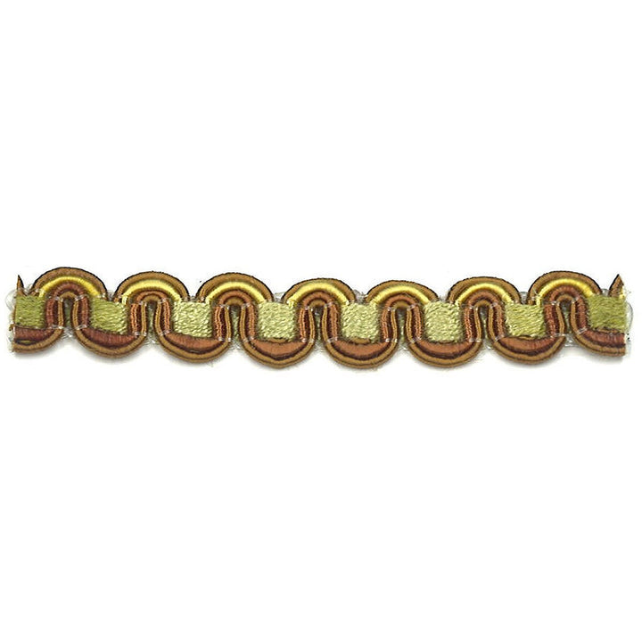 Lexington 37 Nutmeg by Stout Trim ART OF DESIGN TRIM-2 TAPES 100%SVI CHINA Horizontal: 0 and Vertical: 0 0.38 in - Fabric Carolina -