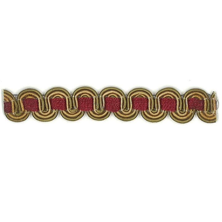 Lexington 40 Cardinal by Stout Trim ART OF DESIGN TRIM-2 TAPES 100%SVI CHINA </p><p>Repeat: 0 0.38 in - Fabric Carolina -