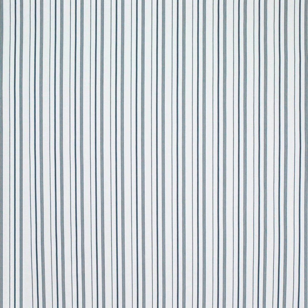 Ralph Lauren Fabric Annick Ticking Bleu 9 7/8 Yards