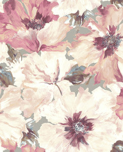 Cecita Blush and Greige by Seabrook Wallpaper