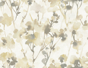 Faravel Gold, Off-White, and Greige by Seabrook Wallpaper