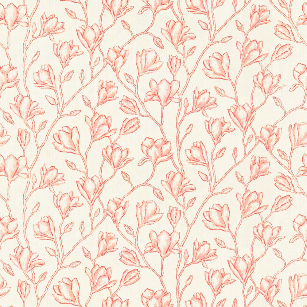 Lido 1 Rosebud by Stout Fabric RAINBOW LIBRARY BERRY/CINNABAR 100%COT INDIA CATB 117-2013 Horizontal: 26.625 and Vertical: 13.25 54 in - Fabric Carolina -