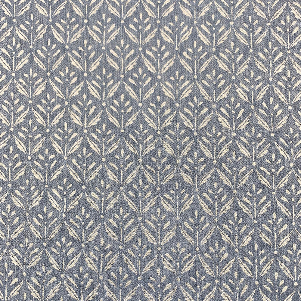 Lily Cornflower by Magnolia Fabric - 66% Poly 29% Cotton, 5% Linen India 40000 Horizontal: 1.75 and Vertical: 2.75 54 - Fabric Carolina -