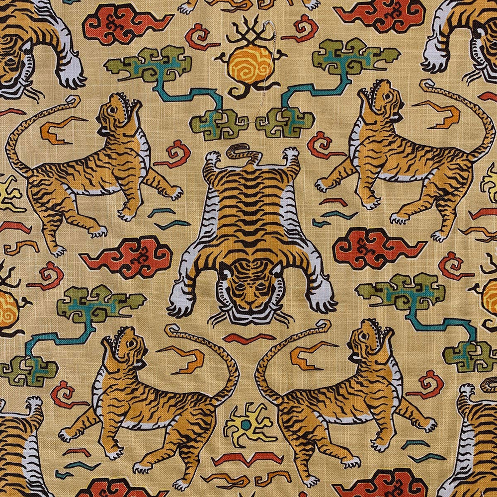 Limiru Topaz by Magnolia Designer Fabric - 75% Cotton 25% Linen Pakistan 17000 Horizontal: 27" and Vertical: 25" 54.50" - Swanky Fabrics -