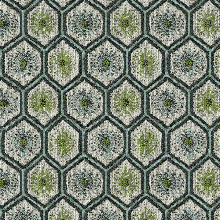 Brennan 702 Wintergreen by ABBEYSHEA Designer Fabric N/A 100% Polyester China </p><p>Repeat: Horizontal: and Vertical: 59" (149 cm) - Swanky Fabrics -