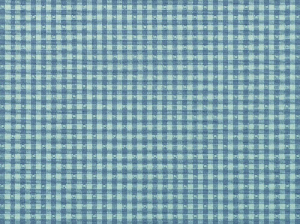 Linley Gingham Blue 15 by Covington Fabric 100% COTTON VAR 15000 Horizontal: 0.5 and Vertical: 0.75 55 - Fabric Carolina -