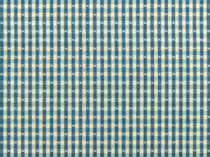 Linley Gingham 15 Blue by Covington Fabric