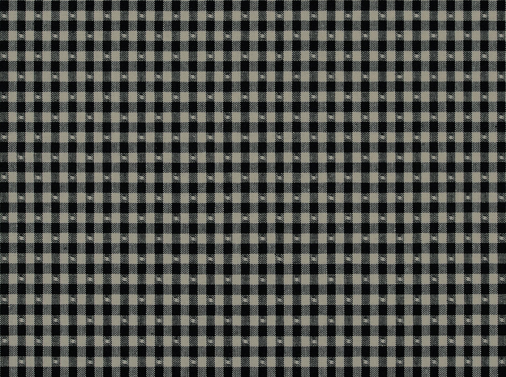 Linley Gingham 93 Black by Covington Fabric 100% COTTON Various 15000 Horizontal: 0.5 and Vertical: 0.75 55 - Fabric Carolina -