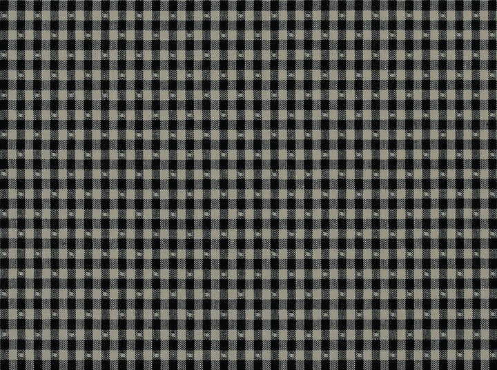 Linley Gingham Black 93 by Covington Fabric our website for purchase 100% Cotton Various 15000 Horizontal: 0.5" and Vertical: 0.75" 55" - Fabric Carolina -