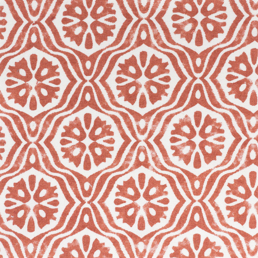 Litchfield 5 Spice by Stout Fabric Stout Fabric Litchfield 5 SpiceFabric Rainbow Library Camellia/Clay 100%Cot India </p><p>Repeat: H: 3.625, V: 0 56 in - Fabric Carolina -