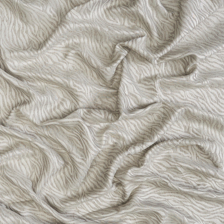 Living 54J9001 by JF Designer Fabric CLOUD NINE 77% Polyester, 18% Viscose, 5% Linen India Horizontal: 6.875 and Vertical: 6.75 118 - Swanky Fabrics -