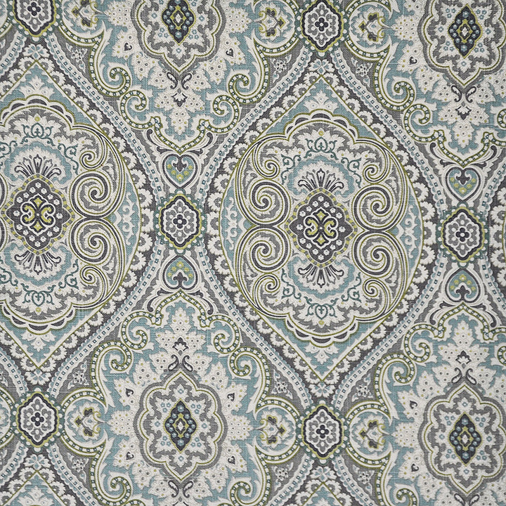 Latika # 219 Breeze by Maxwell Fabric COLOR THEORY-VOL.I SEAGLASS 55% LINEN 45% RAYON CHINA </p><p>Repeat: Horizontal: H-9 and Vertical: V-13 54" - Fabric Carolina -
