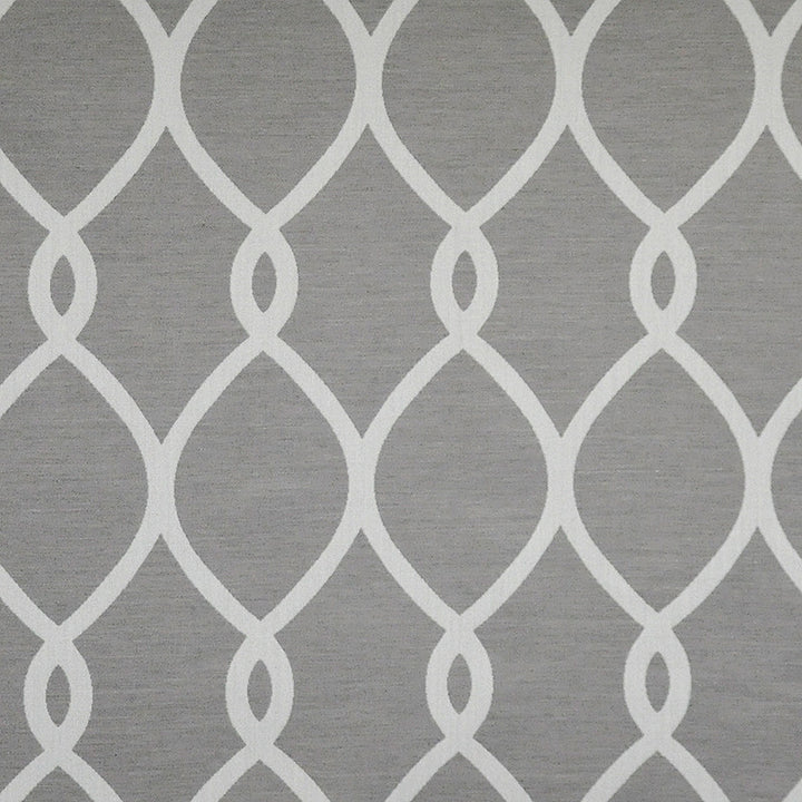 Loose Knots # 825 Sterling by Maxwell Fabric HOME & GARDEN-ACT II 100% SUNBRELLA ACRYLIC USA See sample </p><p>Repeat: Horizontal: 4.6" and Vertical: 9.8" 54" - Fabric Carolina -