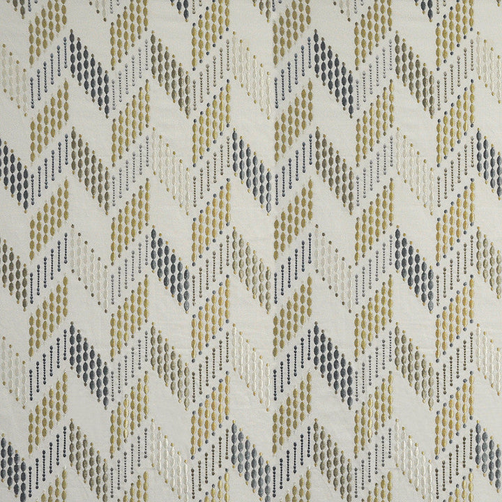 Lariat # 624 Iceberg by Maxwell Designer Fabric Telafina Season Xi 55% LINEN/45% COTTON NONE INDIA V-15"H-12.8" 54.3" - Swanky Fabrics -