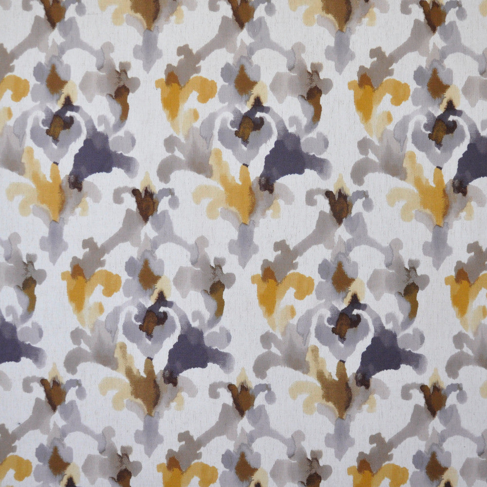 Louisa # 414 Aurora by Maxwell Fabric COLOR THEORY-VOL.III LONDON FOG 100% POLYESTER CHINA See sample </p><p>Repeat: Horizontal: 13.75" and Vertical: 28" 55" - Fabric Carolina -