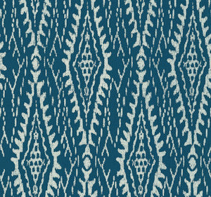Rousseau Paperweave Indigo Wallpaper by Lemieux et Cie