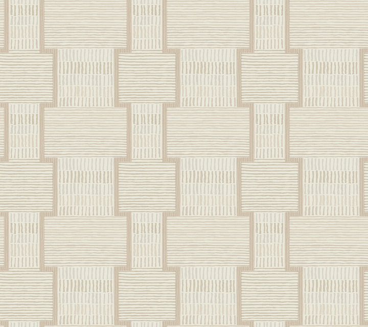 La Broderie Blush Wallpaper by Lemieux et Cie Lemieux et Cie Signature Covers about 60.8 square feet 27-in by 27-ft long roll Unpasted 24 - Fabric Carolina -