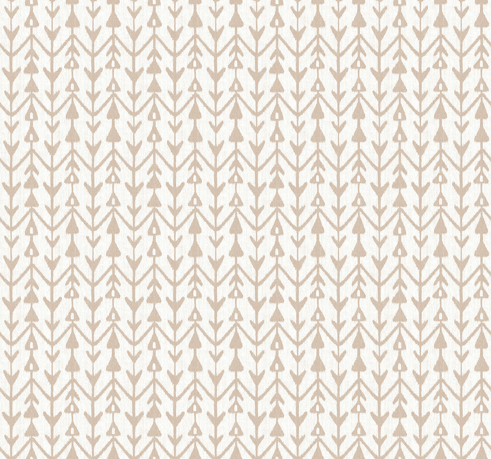 Martigue Stripe Blush Wallpaper by Lemieux et Cie Lemieux et Cie Signature Covers about 60.8 square feet 27-in by 27-ft long roll Unpasted 25.25 - Fabric Carolina -
