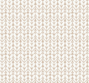 Martigue Stripe Blush Wallpaper by Lemieux et Cie