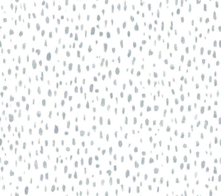 Tachette Sky Blue Wallpaper by Lemieux et Cie Lemieux et Cie Signature Covers about 60.8 square feet 27-in by 27-ft long roll Unpasted 24 - Fabric Carolina -