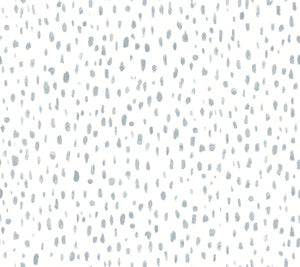 Tachette Sky Blue Wallpaper by Lemieux et Cie