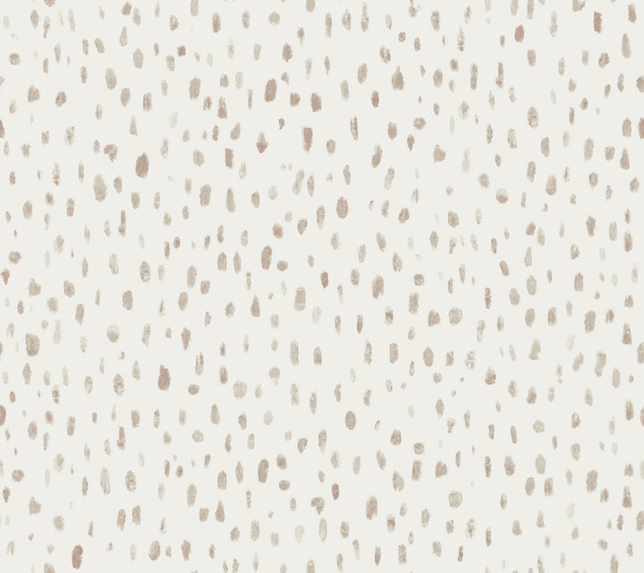 Tachette Terracotta Wallpaper by Lemieux et Cie Lemieux et Cie Signature Covers about 60.8 square feet 27-in by 27-ft long roll Unpasted 24 - Fabric Carolina -