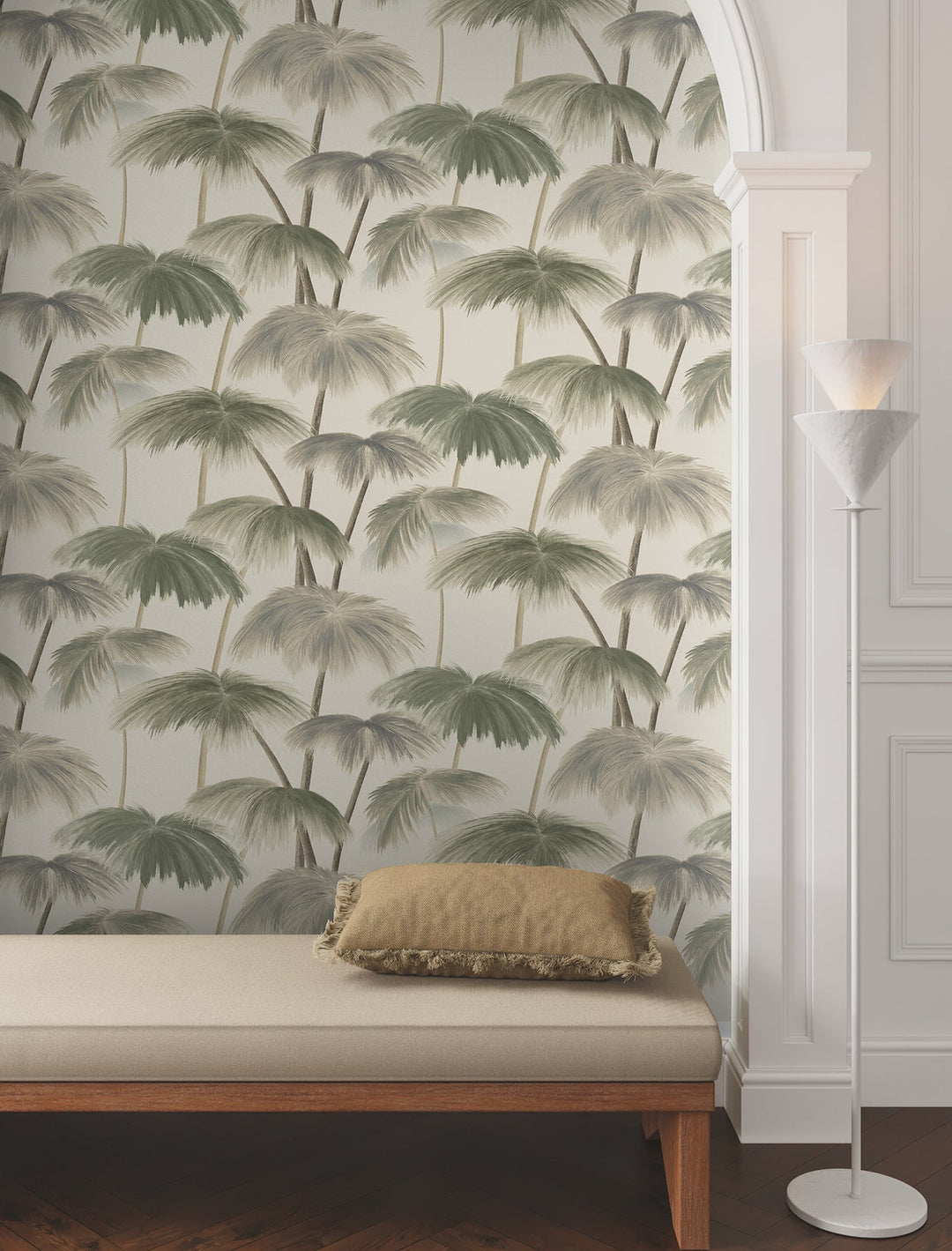 Plein Air Palms Vintage by Lemieux et Cie Wallpaper