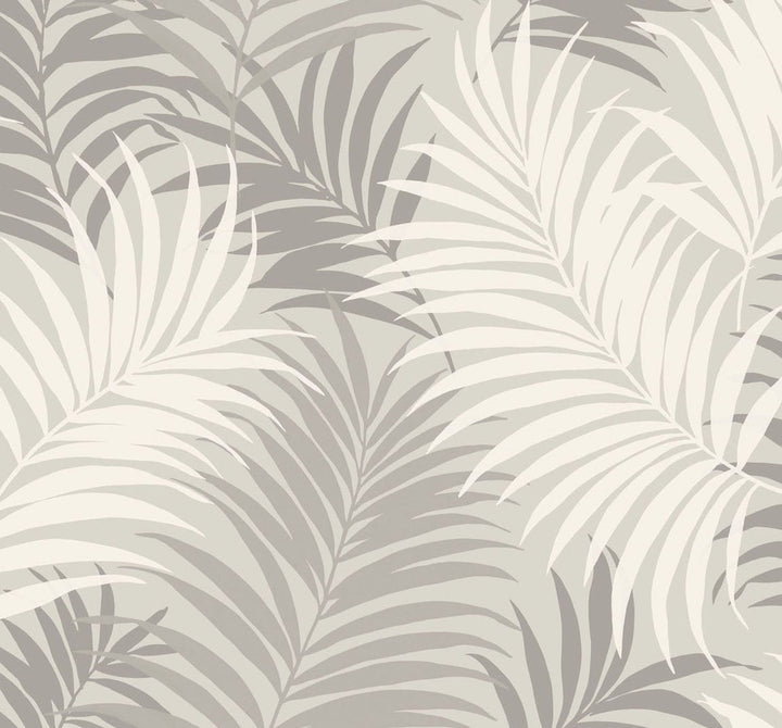 Via Palma Cove Gray and Winter Fog by Seabrook Wallpaper Luxe Retreat United States 60.53 25.2" 27" - Fabric Carolina -