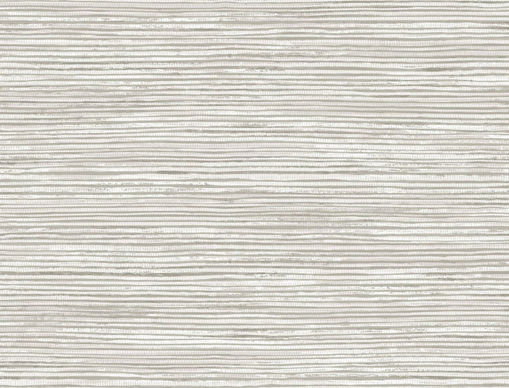 Osprey Faux Grasscloth Cove Gray and Silver by Seabrook Wallpaper Luxe Retreat United States 60.53 20.87" 27" - Fabric Carolina -