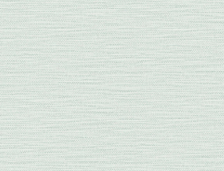 Faux Linen Weave Sea Glass by Seabrook Wallpaper Luxe Retreat United States 60.53 10.43" 27" - Fabric Carolina -