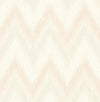 Regent Flamestitch Stringcloth Soft Melon and Arrowroot LN11201 by Lillian August Wallpaper